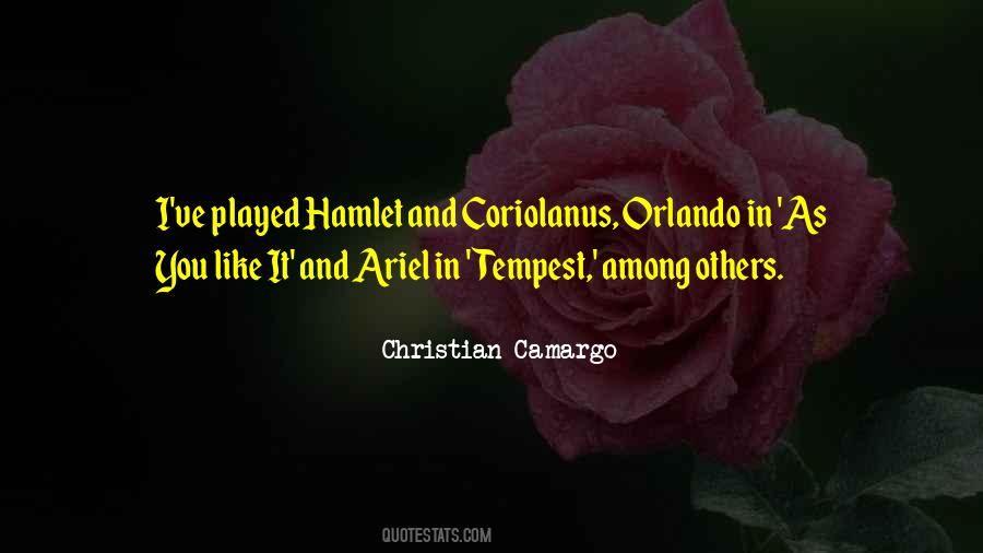 Christian Camargo Quotes #62011
