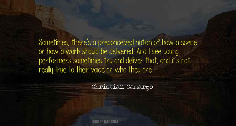 Christian Camargo Quotes #869855