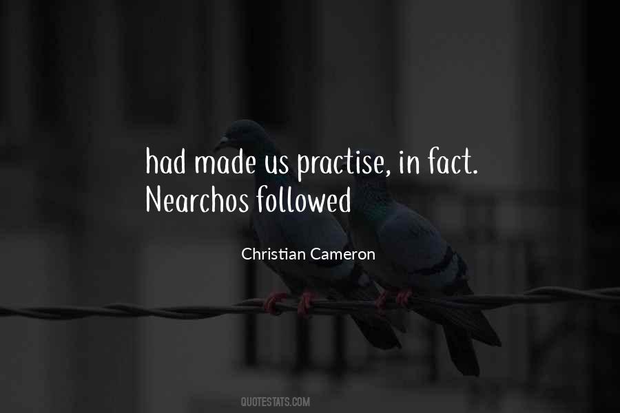 Christian Cameron Quotes #987551
