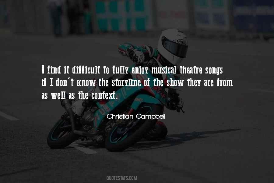 Christian Campbell Quotes #1401640