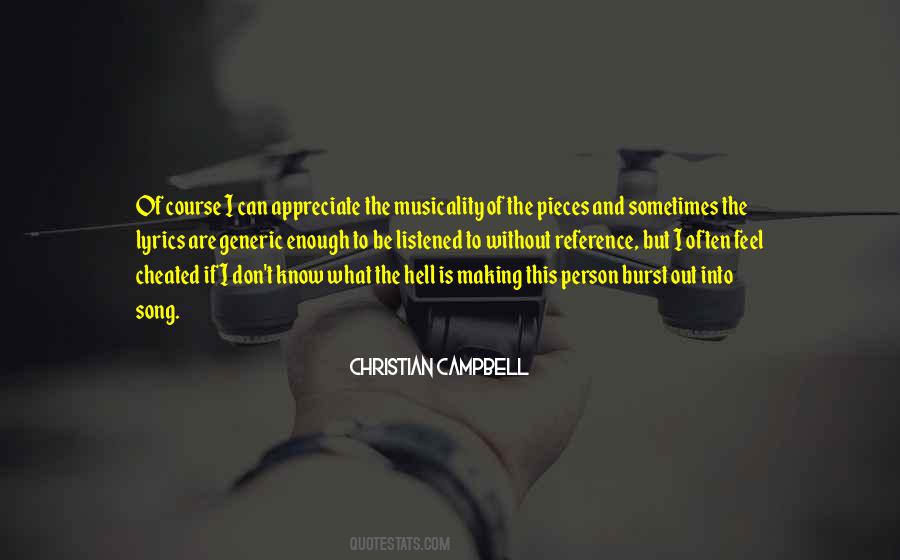 Christian Campbell Quotes #995865