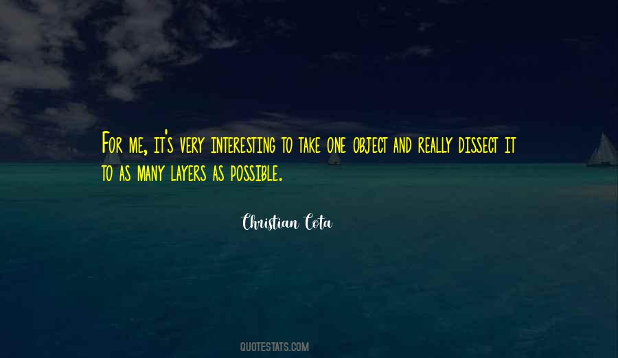 Christian Cota Quotes #1286184