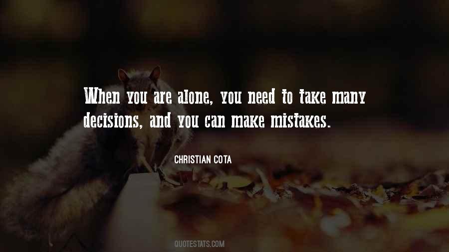 Christian Cota Quotes #1461733