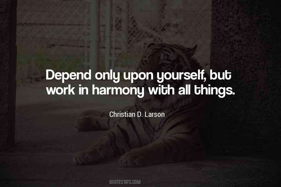 Christian D. Larson Quotes #1243369