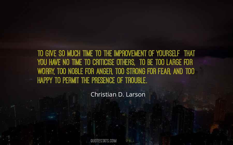 Christian D. Larson Quotes #526214