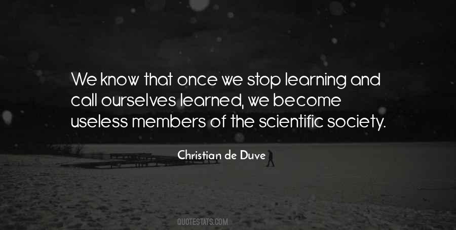 Christian De Duve Quotes #1111599