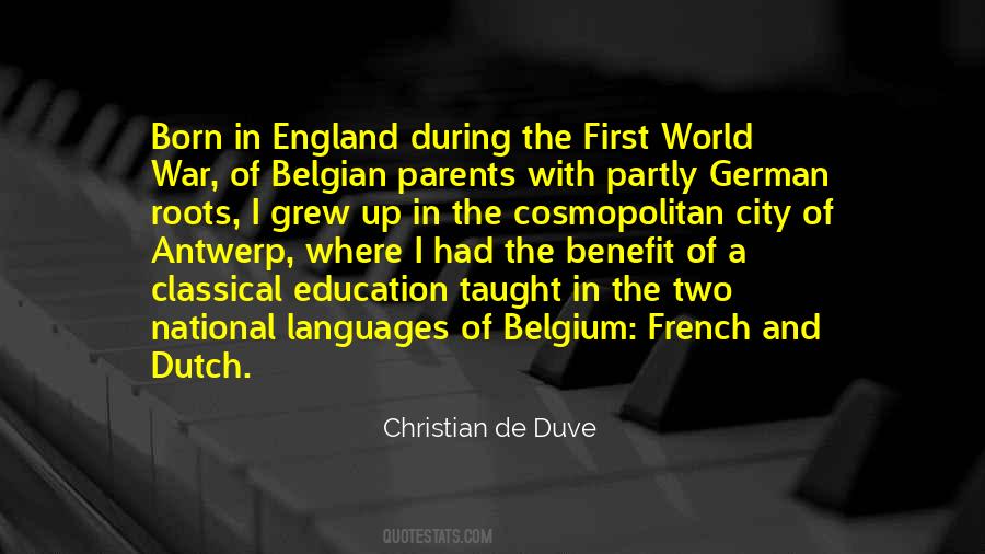 Christian De Duve Quotes #431412