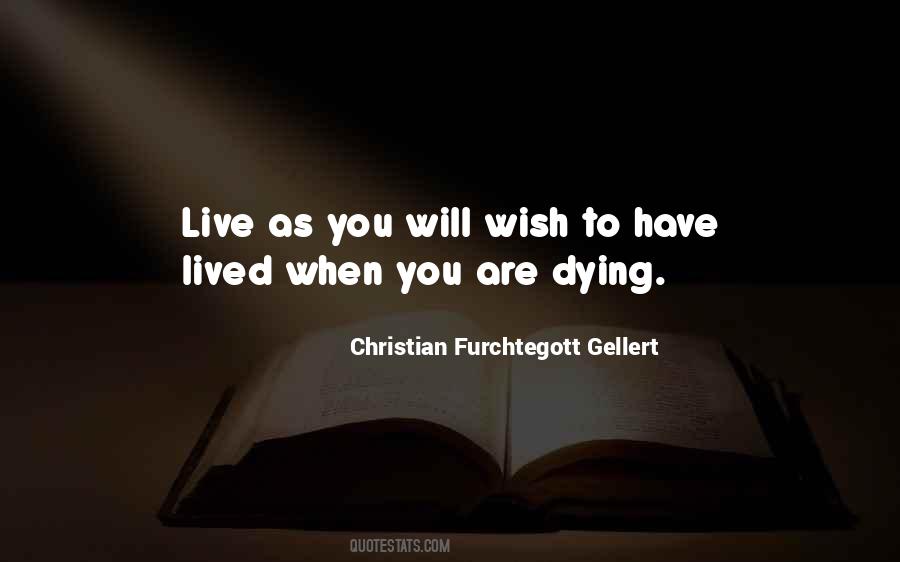 Christian Furchtegott Gellert Quotes #823217