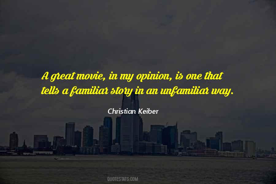 Christian Keiber Quotes #877837