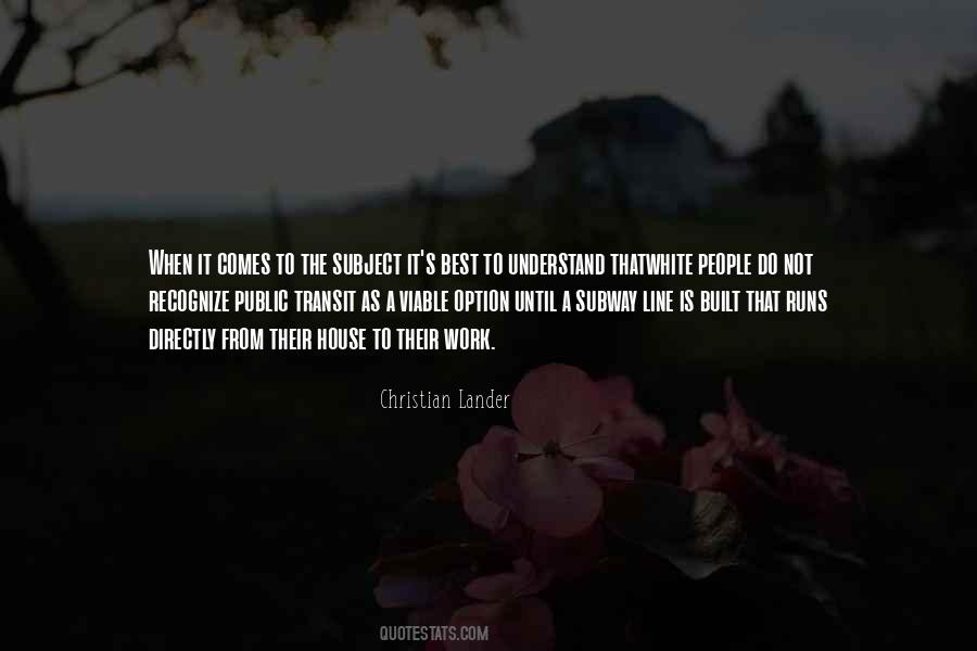 Christian Lander Quotes #800622