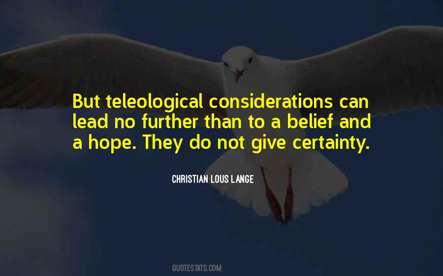 Christian Lous Lange Quotes #1010442