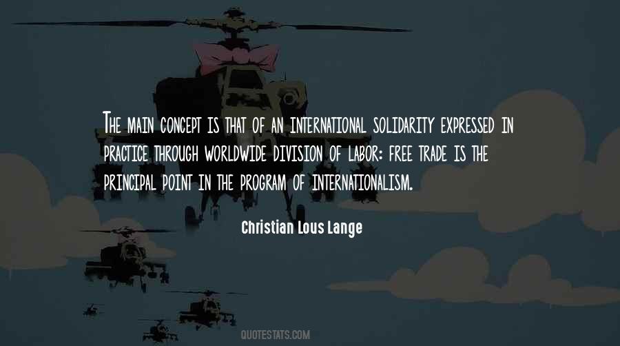 Christian Lous Lange Quotes #1169845