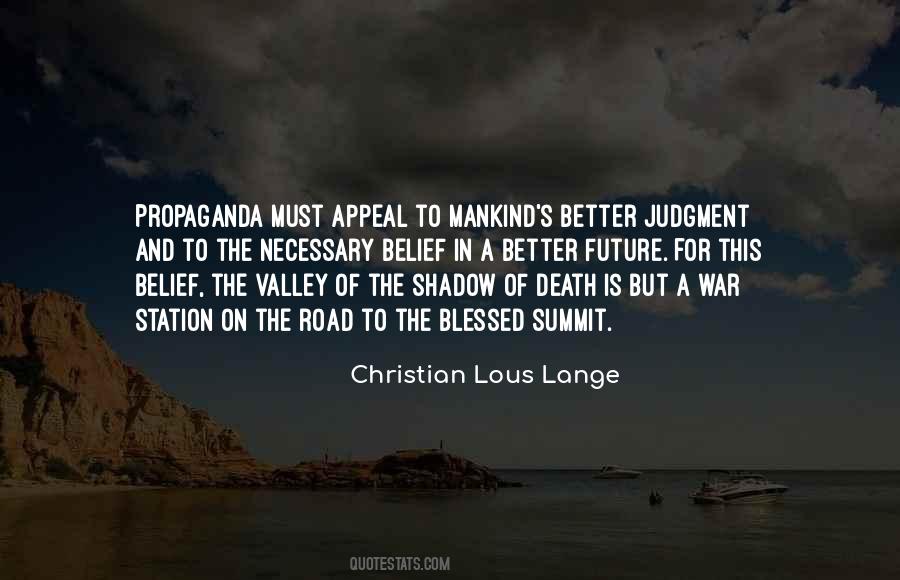 Christian Lous Lange Quotes #1179355