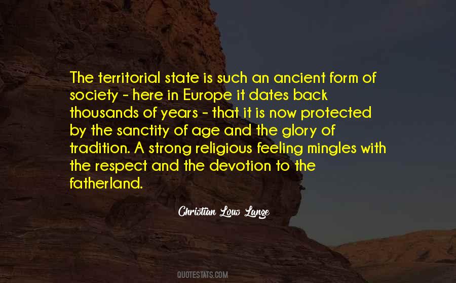 Christian Lous Lange Quotes #1224794