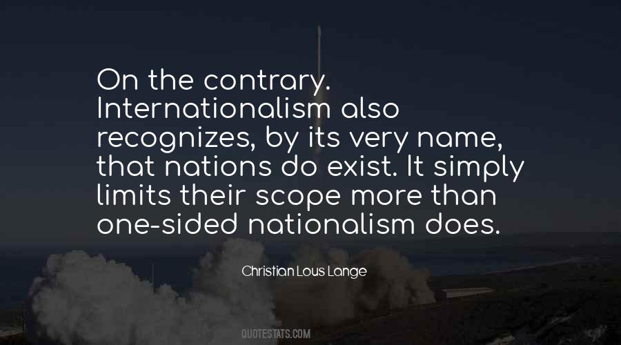 Christian Lous Lange Quotes #1726707