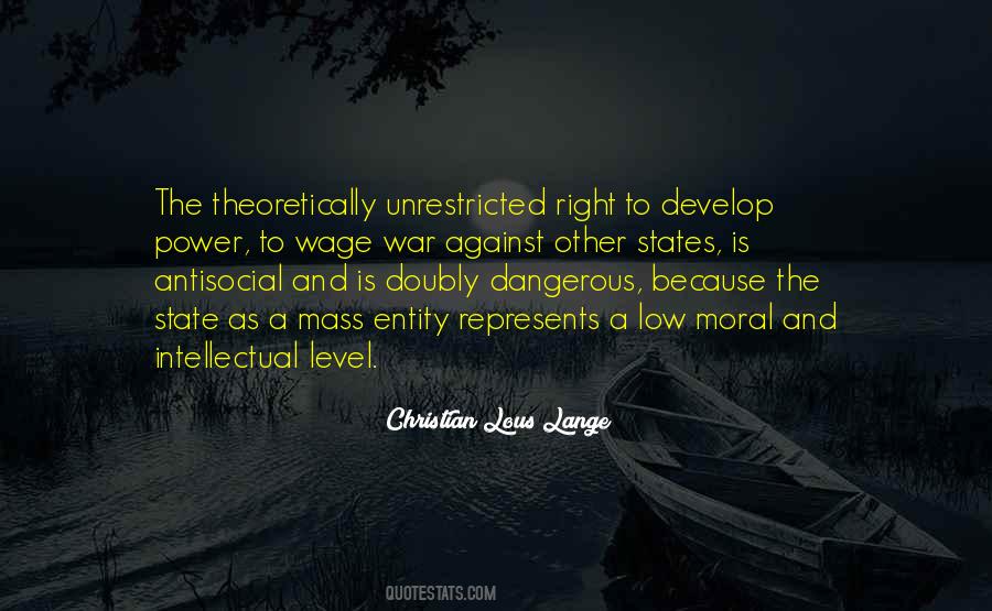 Christian Lous Lange Quotes #364648