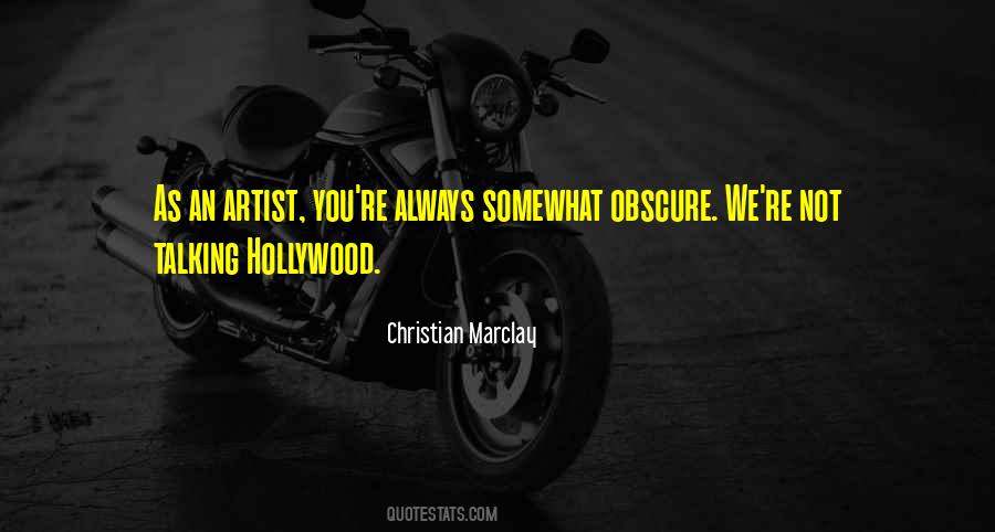 Christian Marclay Quotes #159962