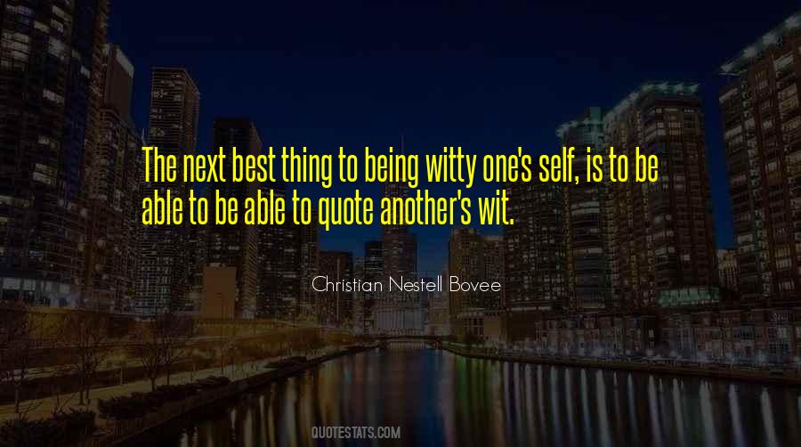 Christian Nestell Bovee Quotes #1182067