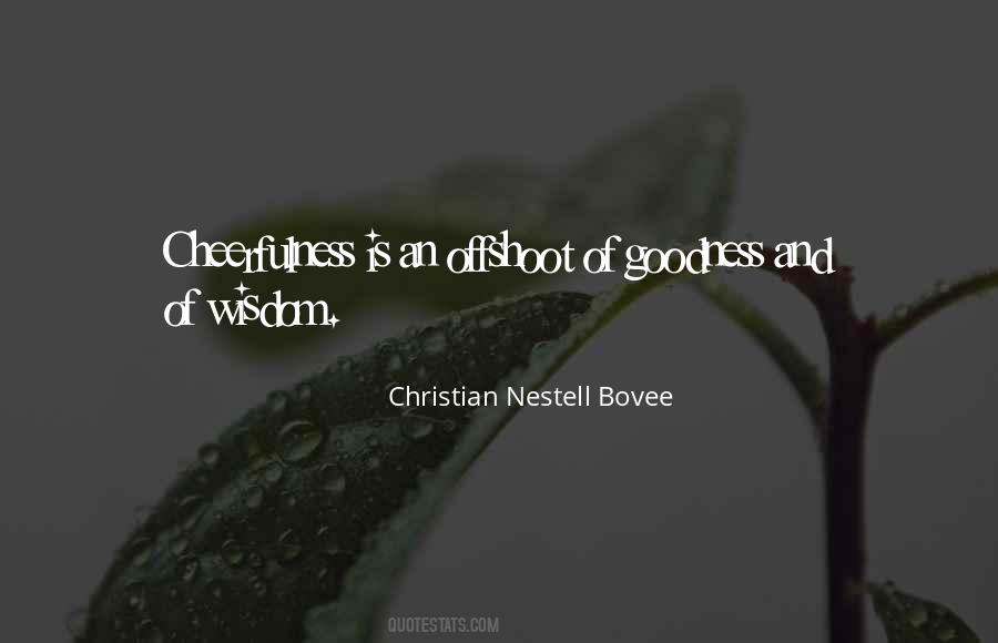 Christian Nestell Bovee Quotes #1485190