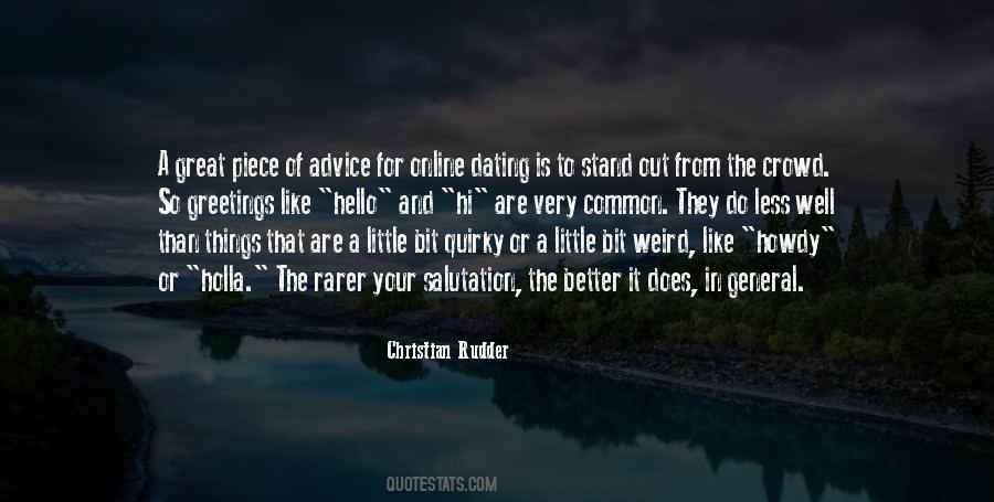Christian Rudder Quotes #343164