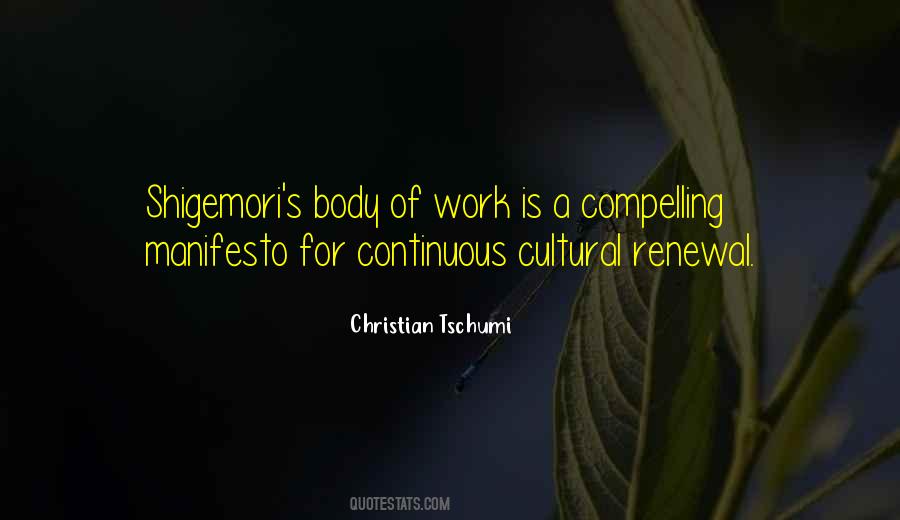 Christian Tschumi Quotes #686830