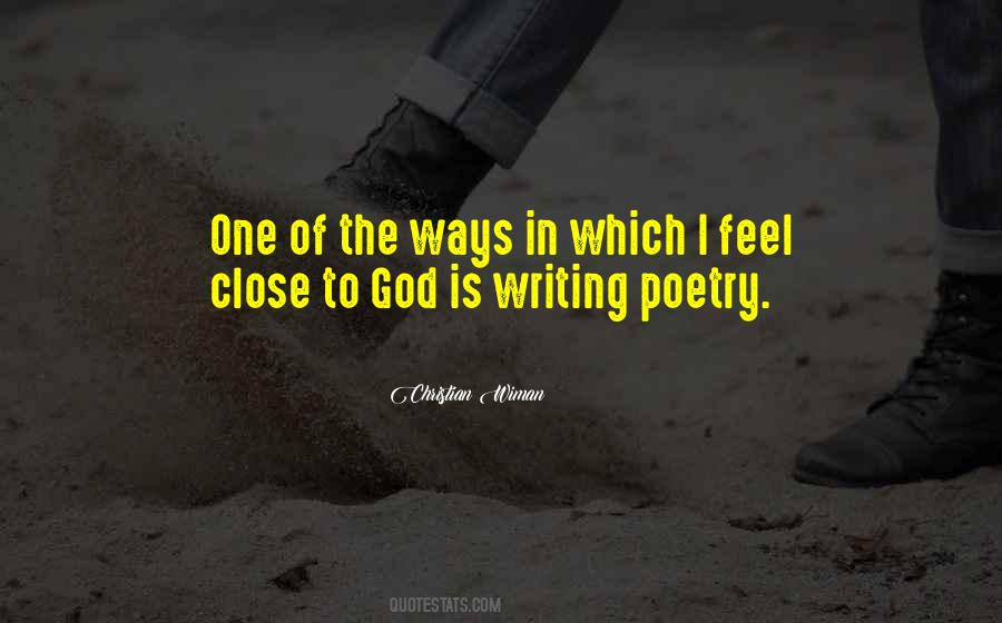 Christian Wiman Quotes #1387346