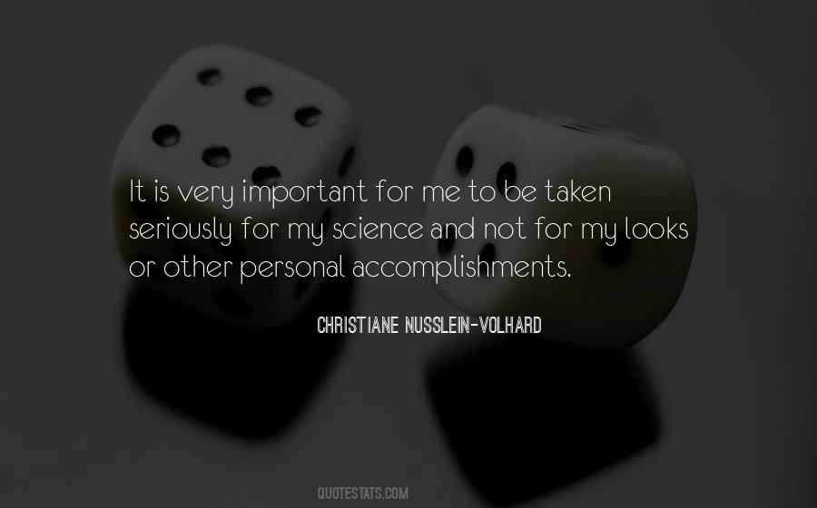 Christiane Nusslein-Volhard Quotes #742406