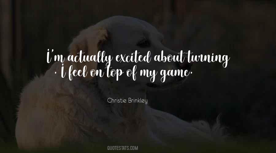 Christie Brinkley Quotes #267784