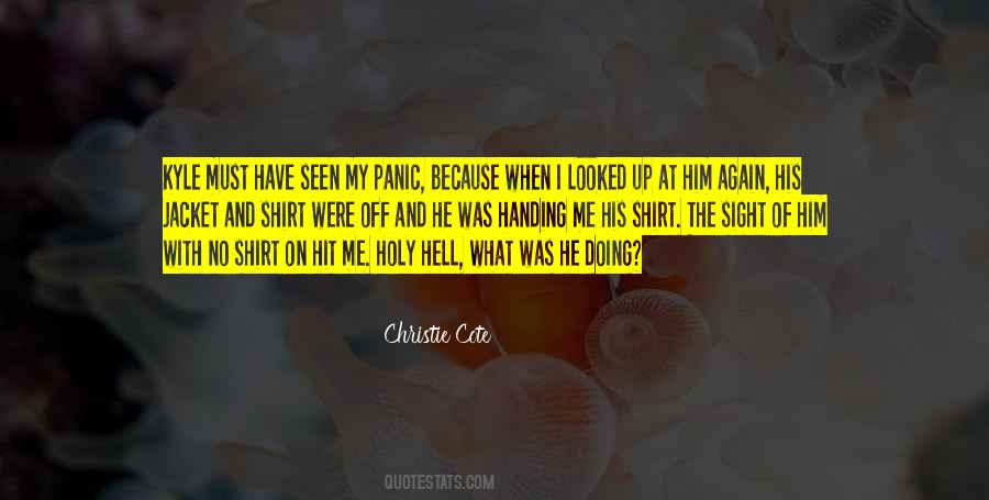 Christie Cote Quotes #1397418