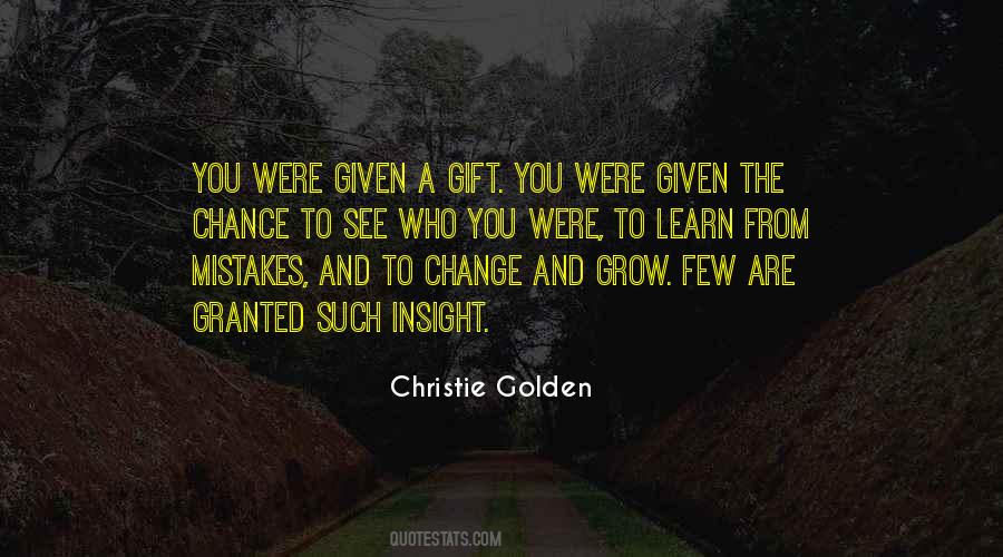Christie Golden Quotes #1058928