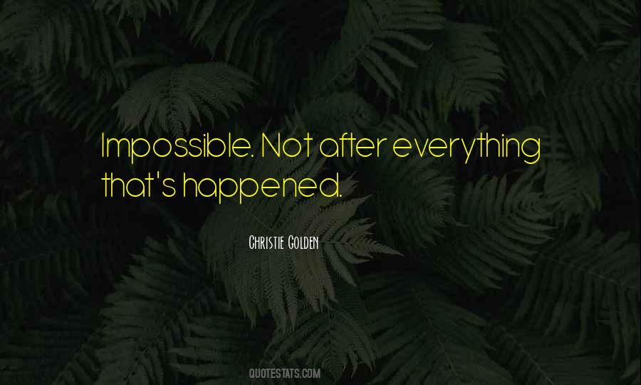 Christie Golden Quotes #1116618
