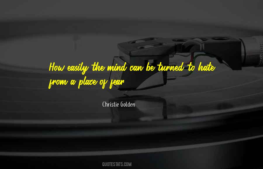Christie Golden Quotes #1128270
