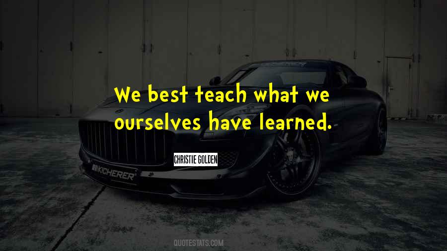 Christie Golden Quotes #1521198