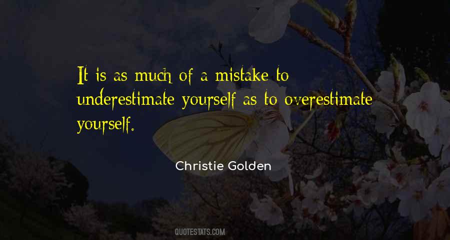 Christie Golden Quotes #1862822