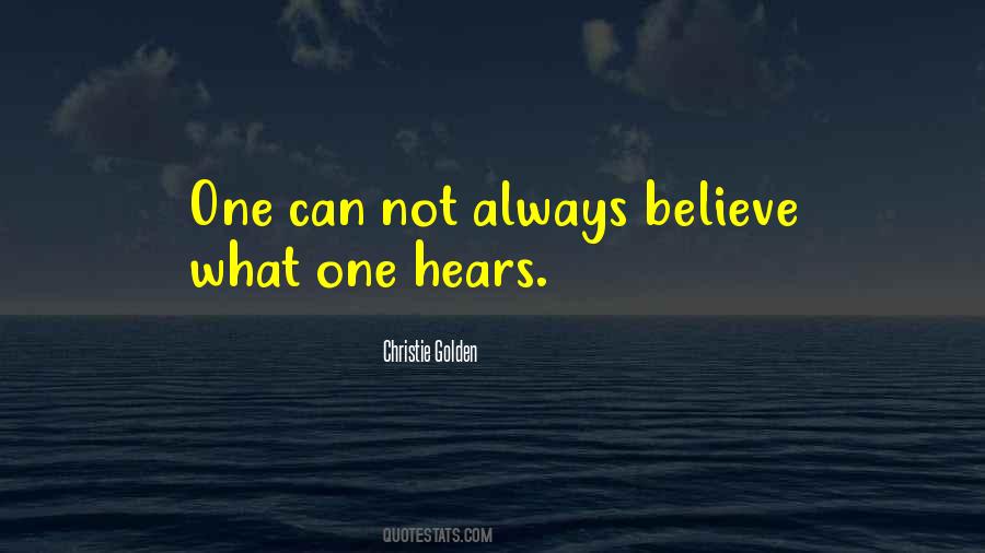 Christie Golden Quotes #762012