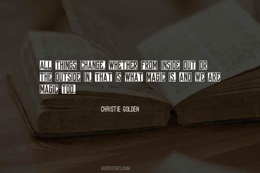 Christie Golden Quotes #99321