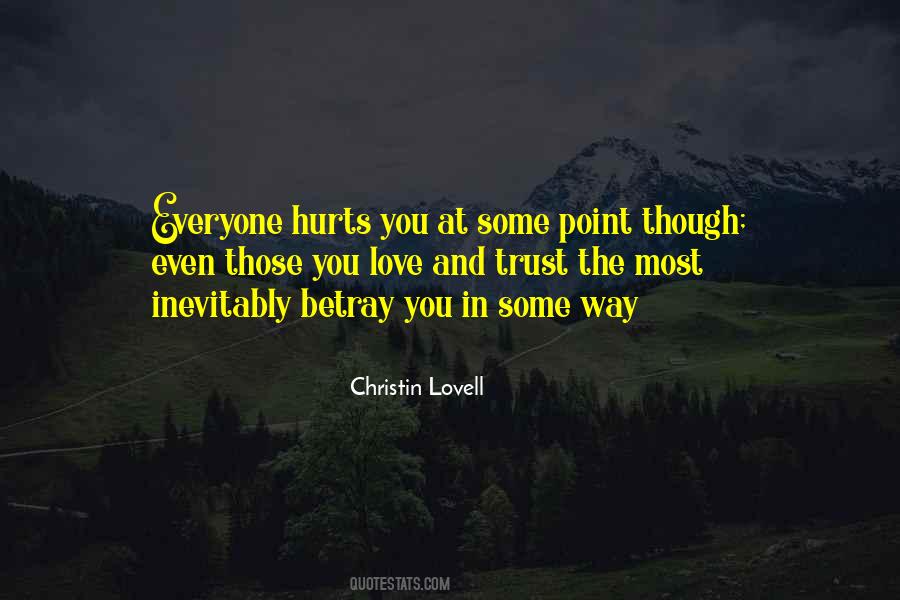 Christin Lovell Quotes #548385