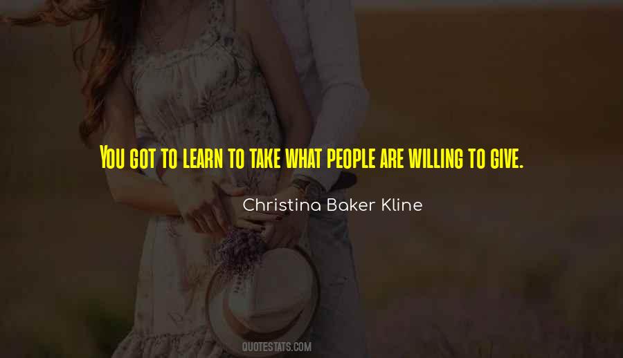 Christina Baker Kline Quotes #1426101