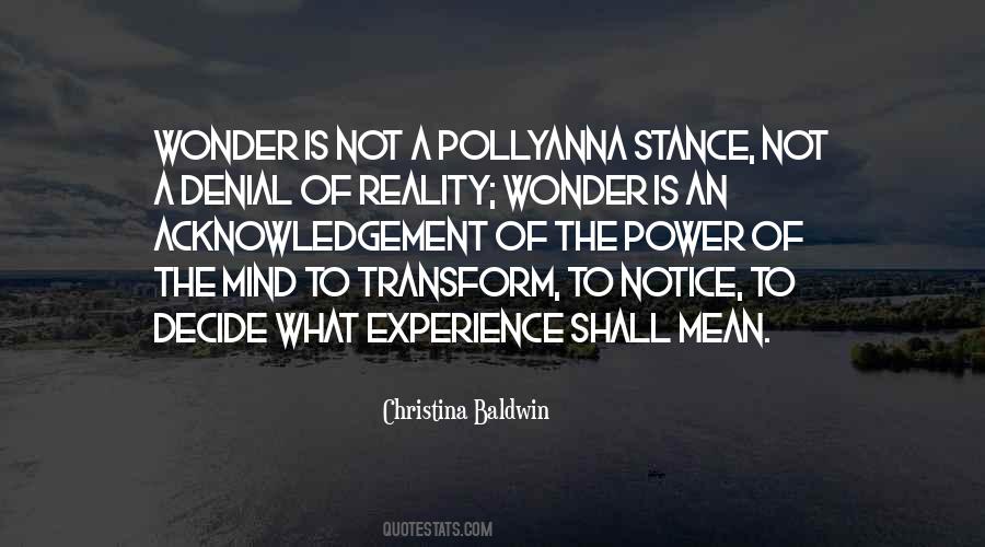Christina Baldwin Quotes #177751