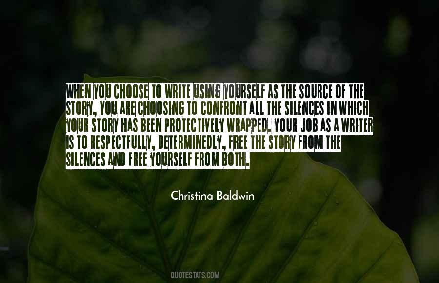 Christina Baldwin Quotes #322897