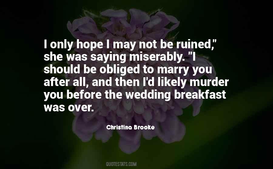 Christina Brooke Quotes #923631