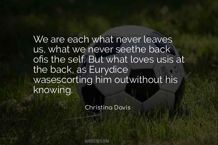 Christina Davis Quotes #658481