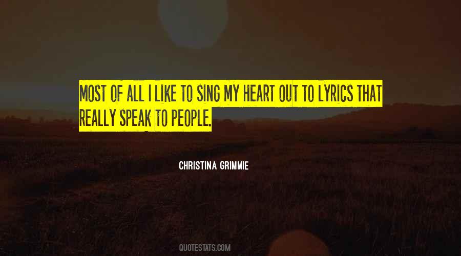 Christina Grimmie Quotes #1798200