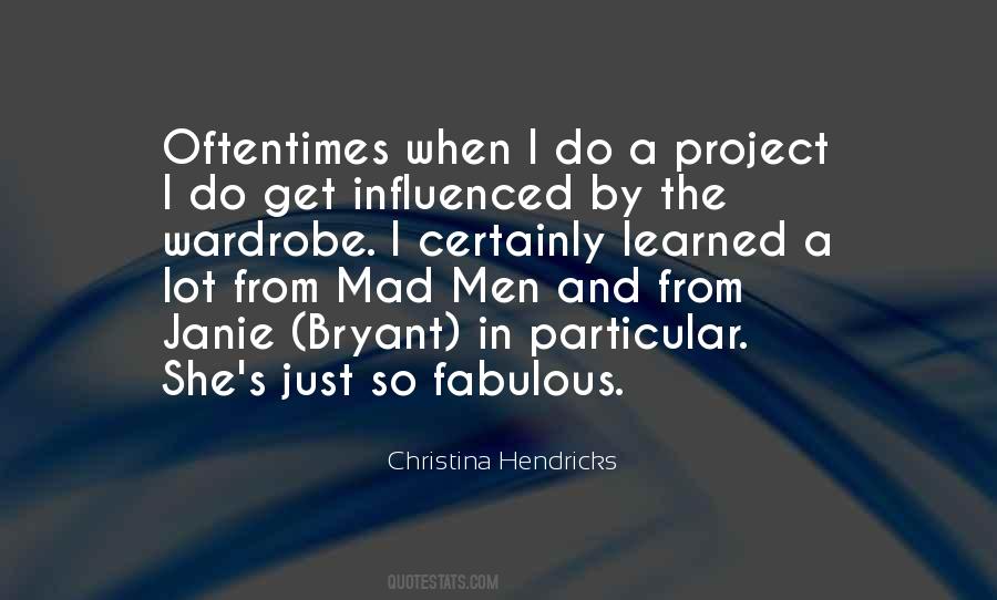 Christina Hendricks Quotes #67537