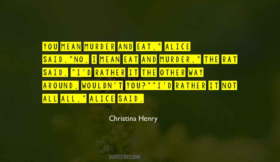 Christina Henry Quotes #1158957