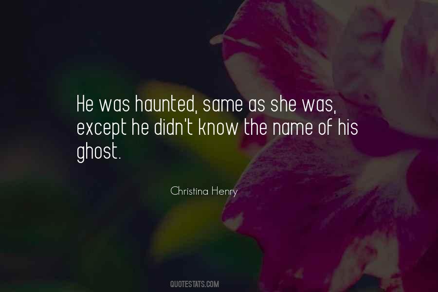 Christina Henry Quotes #81312