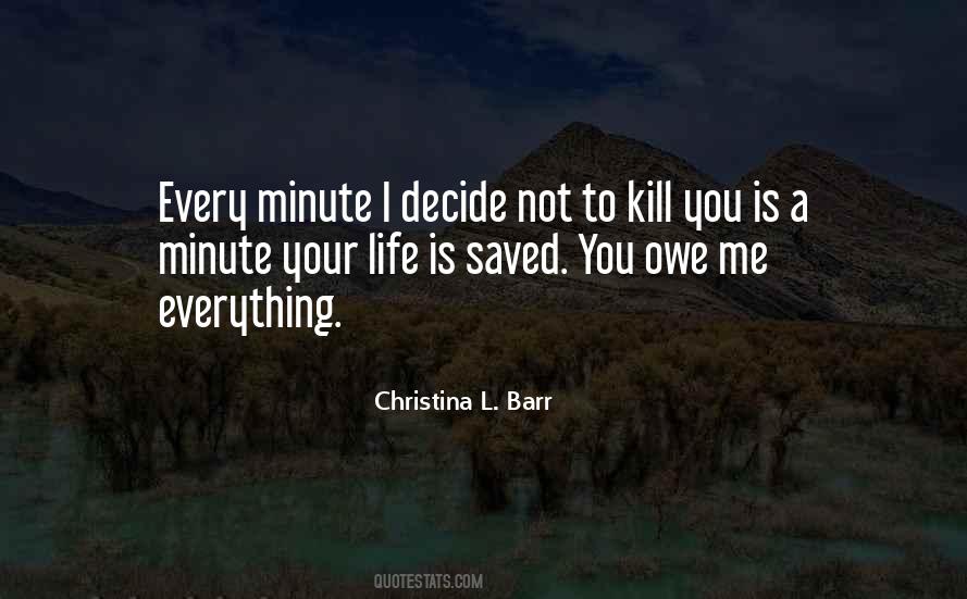 Christina L. Barr Quotes #30208