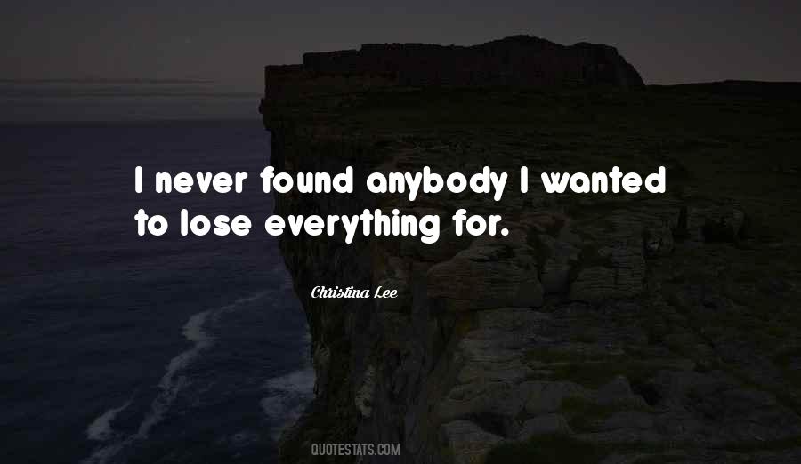 Christina Lee Quotes #304928