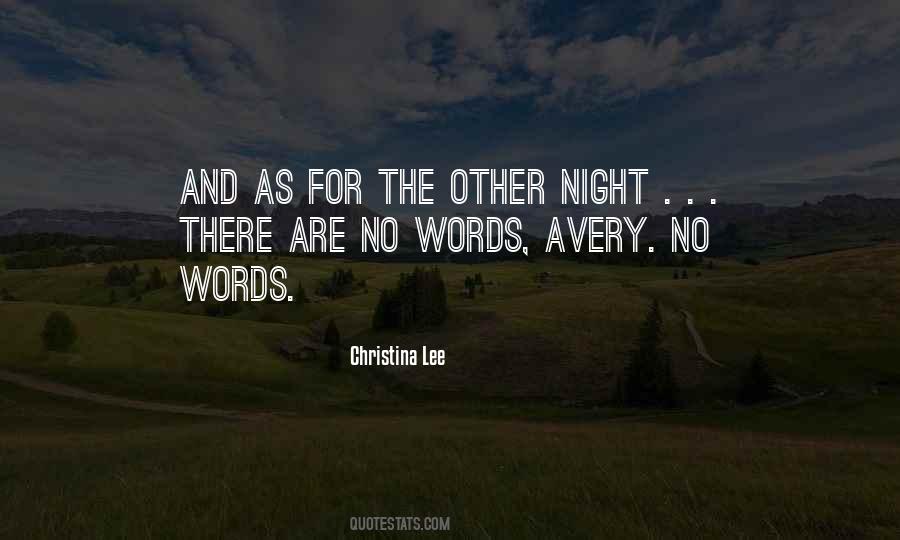 Christina Lee Quotes #80134