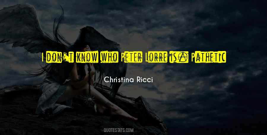 Christina Ricci Quotes #360344